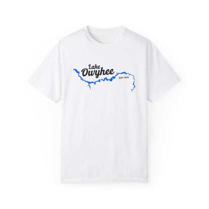 Lake Owyhee Blue Lake Unisex Garment-Dyed T-shirt