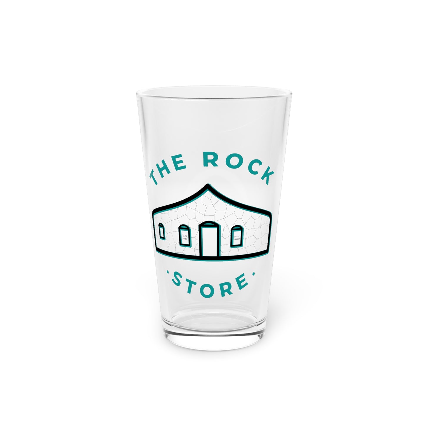 Classic Rock Store Pint Glass, 16oz