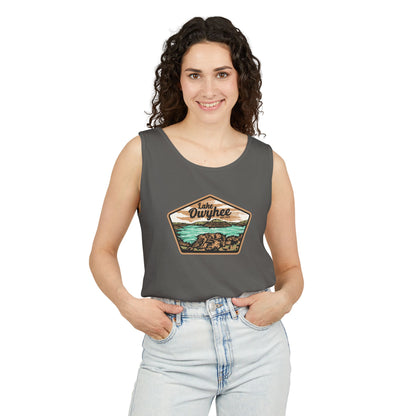 Lake Owyhee Patch Unisex Garment-Dyed Tank Top