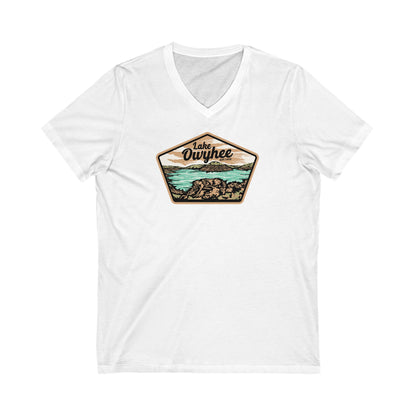 Women's Jersey Short Sleeve V-Neck Tee