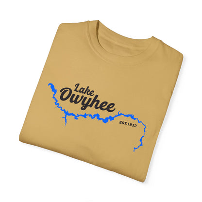 Lake Owyhee Blue Lake Unisex Garment-Dyed T-shirt