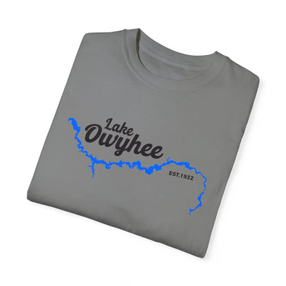 Lake Owyhee Blue Lake Unisex Garment-Dyed T-shirt