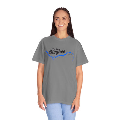 Lake Owyhee Blue Lake Unisex Garment-Dyed T-shirt