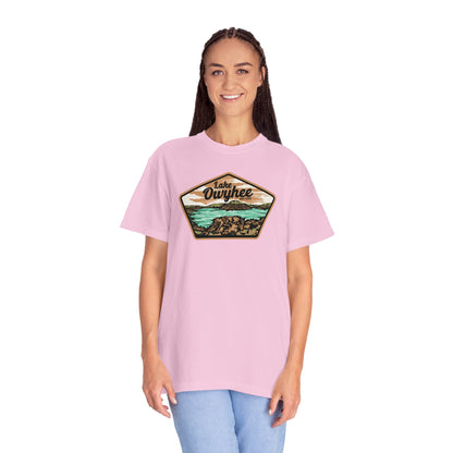 Lake Owyhee Patch Unisex Garment-Dyed T-shirt