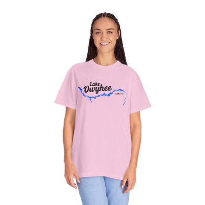 Lake Owyhee Blue Lake Unisex Garment-Dyed T-shirt