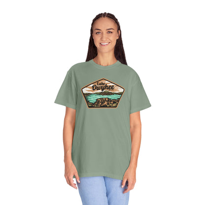 Lake Owyhee Patch Unisex Garment-Dyed T-shirt