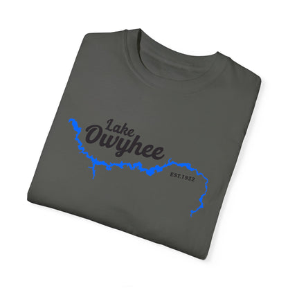 Lake Owyhee Blue Lake Unisex Garment-Dyed T-shirt