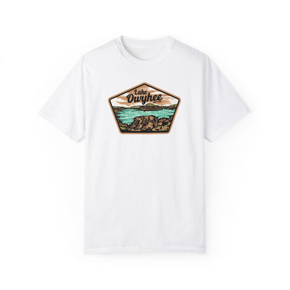 Lake Owyhee Patch Unisex Garment-Dyed T-shirt