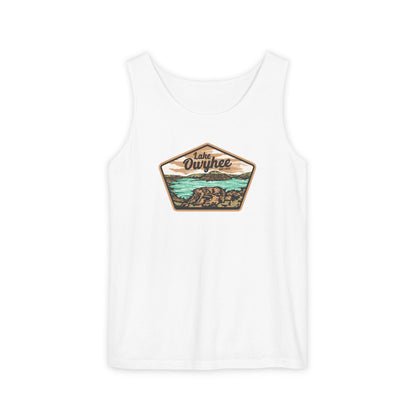 Lake Owyhee Patch Unisex Garment-Dyed Tank Top