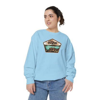 Lake Owyhee Patch Unisex Garment-Dyed Sweatshirt