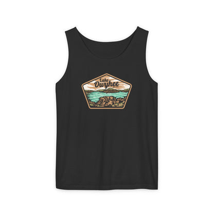 Lake Owyhee Patch Unisex Garment-Dyed Tank Top