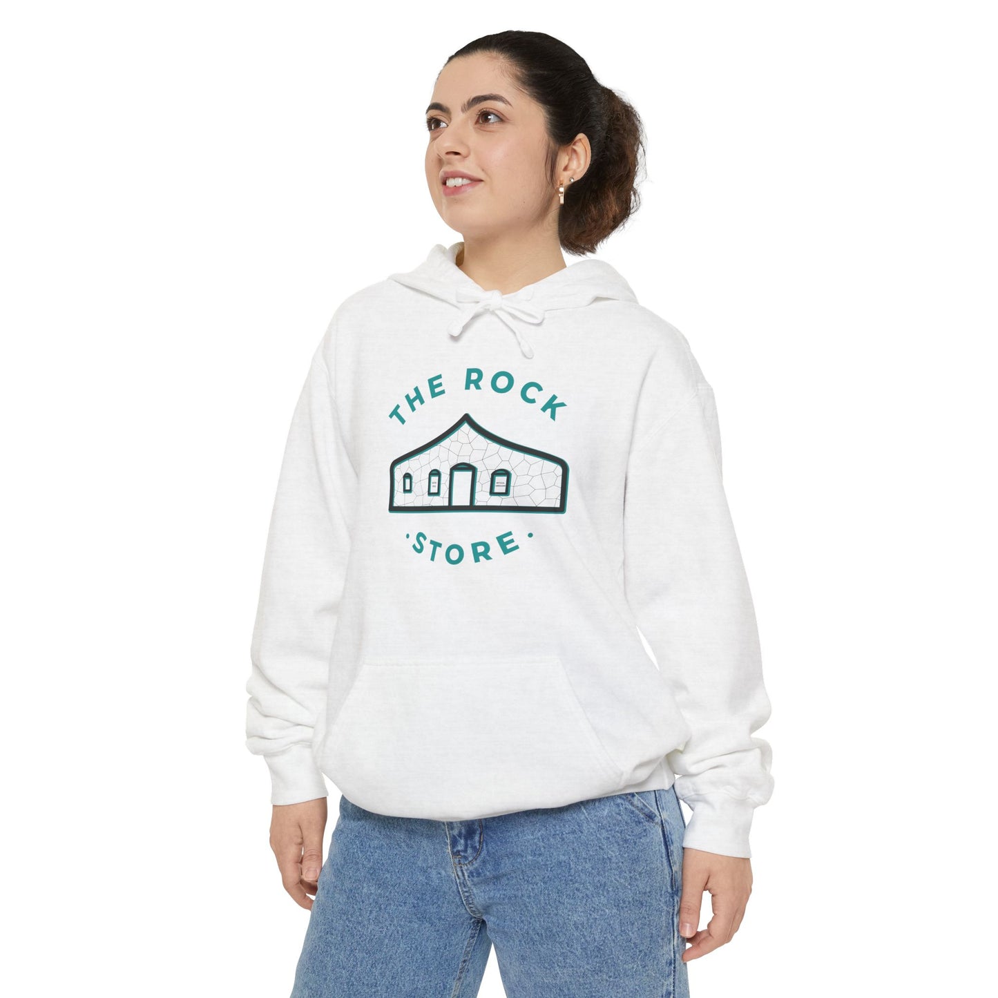 Rock Store Dual Color Unisex Garment-Dyed Hoodie