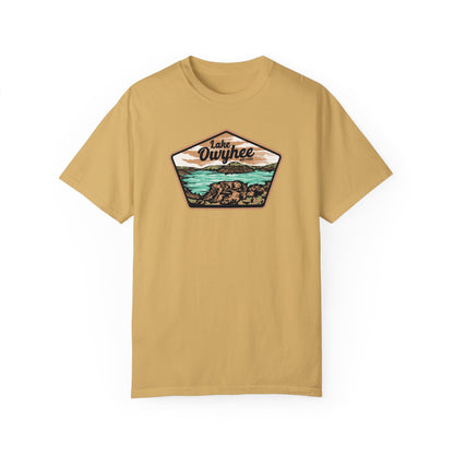 Lake Owyhee Patch Unisex Garment-Dyed T-shirt