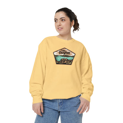 Lake Owyhee Patch Unisex Garment-Dyed Sweatshirt