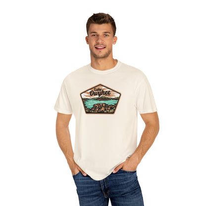 Lake Owyhee Patch Unisex Garment-Dyed T-shirt