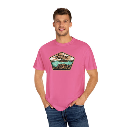 Lake Owyhee Patch Unisex Garment-Dyed T-shirt