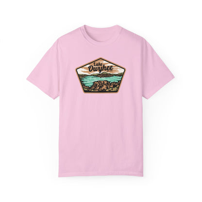 Lake Owyhee Patch Unisex Garment-Dyed T-shirt