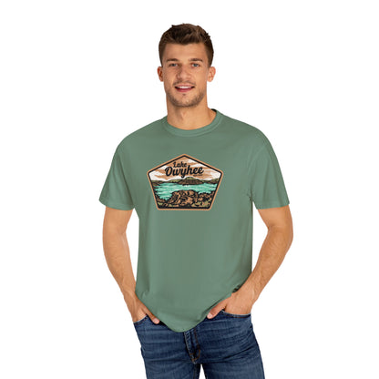 Lake Owyhee Patch Unisex Garment-Dyed T-shirt