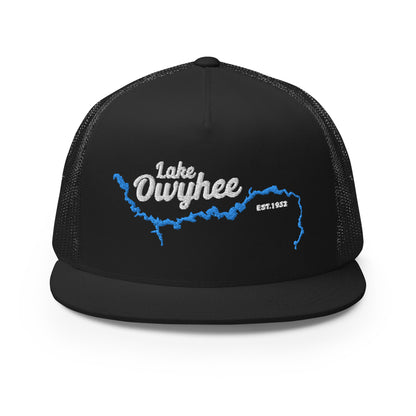 Lake Owyhee Trucker Cap Blue Lake