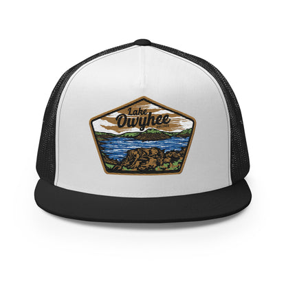 Lake Owyhee Flat Bill Trucker Patch Cap