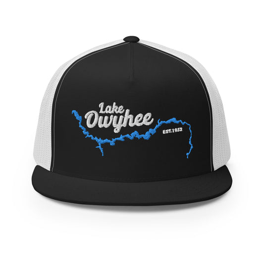 Lake Owyhee Trucker Cap Blue Lake