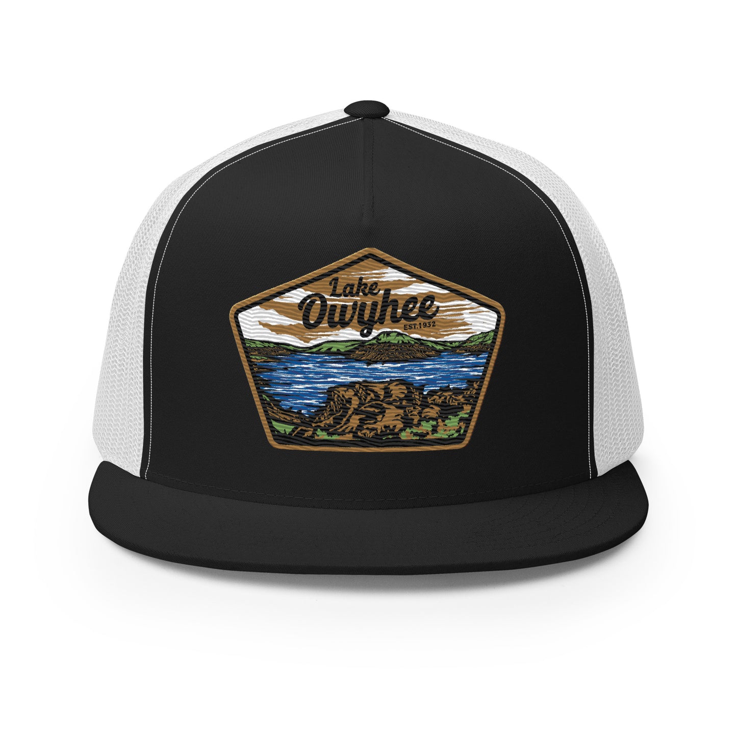 Lake Owyhee Flat Bill Trucker Patch Cap