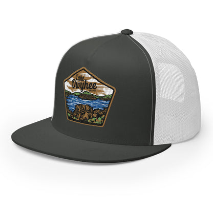 Lake Owyhee Flat Bill Trucker Patch Cap