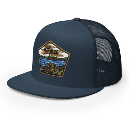 Lake Owyhee Flat Bill Trucker Patch Cap