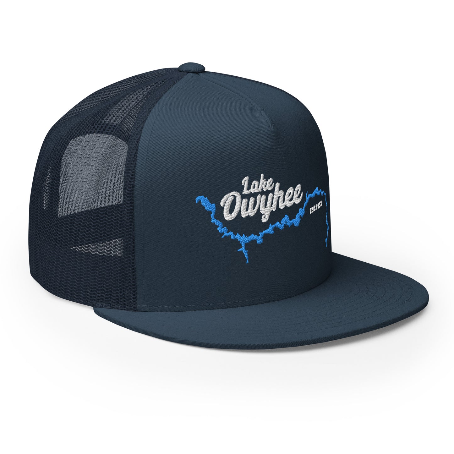 Lake Owyhee Trucker Cap Blue Lake