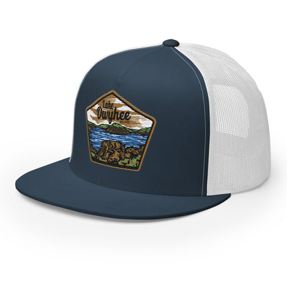 Lake Owyhee Flat Bill Trucker Patch Cap