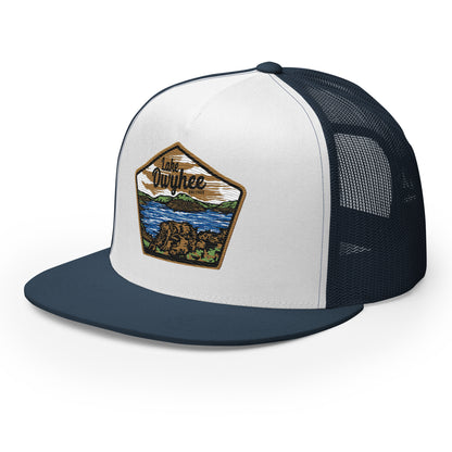 Lake Owyhee Flat Bill Trucker Patch Cap