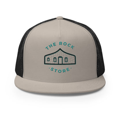 TRS Flat Bill Trucker Cap Colored Stitch