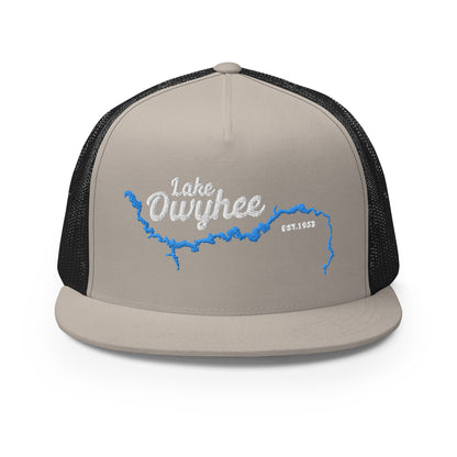 Lake Owyhee Trucker Cap Blue Lake