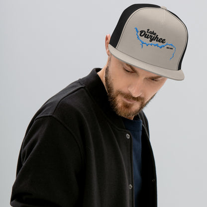 Lake Owyhee Trucker Cap Black Stitching