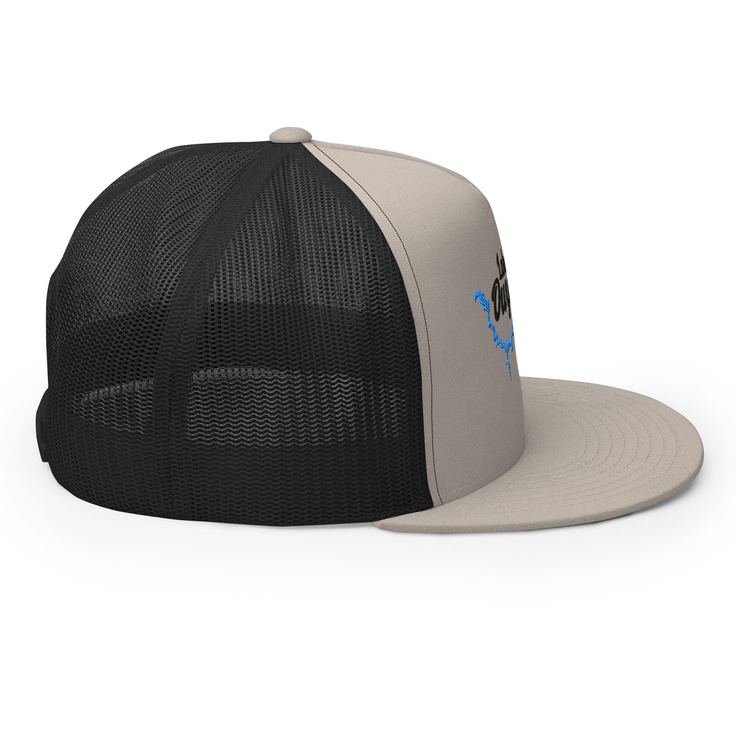 Lake Owyhee Trucker Cap Black Stitching