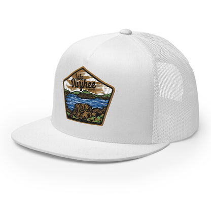 Lake Owyhee Flat Bill Trucker Patch Cap