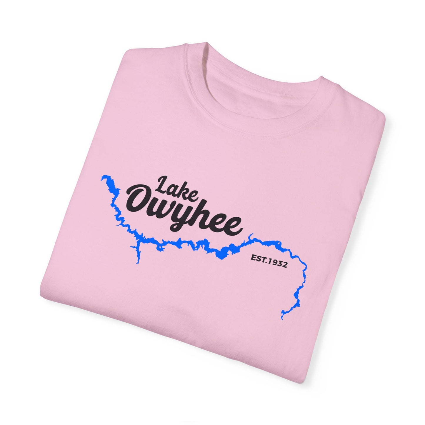 Lake Owyhee Blue Lake Unisex Garment-Dyed T-shirt