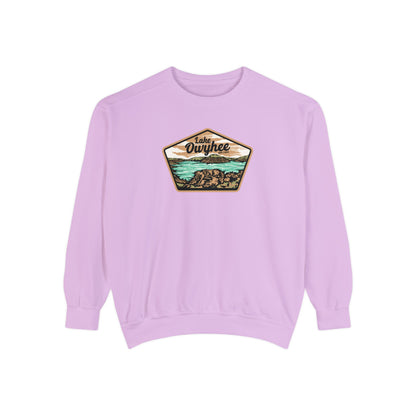 Lake Owyhee Patch Unisex Garment-Dyed Sweatshirt