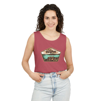 Lake Owyhee Patch Unisex Garment-Dyed Tank Top