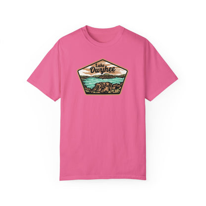 Lake Owyhee Patch Unisex Garment-Dyed T-shirt