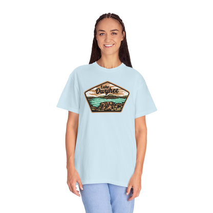 Lake Owyhee Patch Unisex Garment-Dyed T-shirt