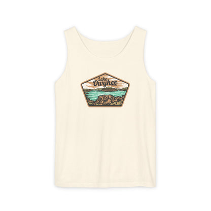 Lake Owyhee Patch Unisex Garment-Dyed Tank Top