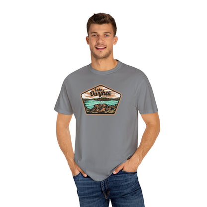 Lake Owyhee Patch Unisex Garment-Dyed T-shirt