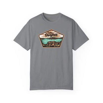 Lake Owyhee Patch Unisex Garment-Dyed T-shirt