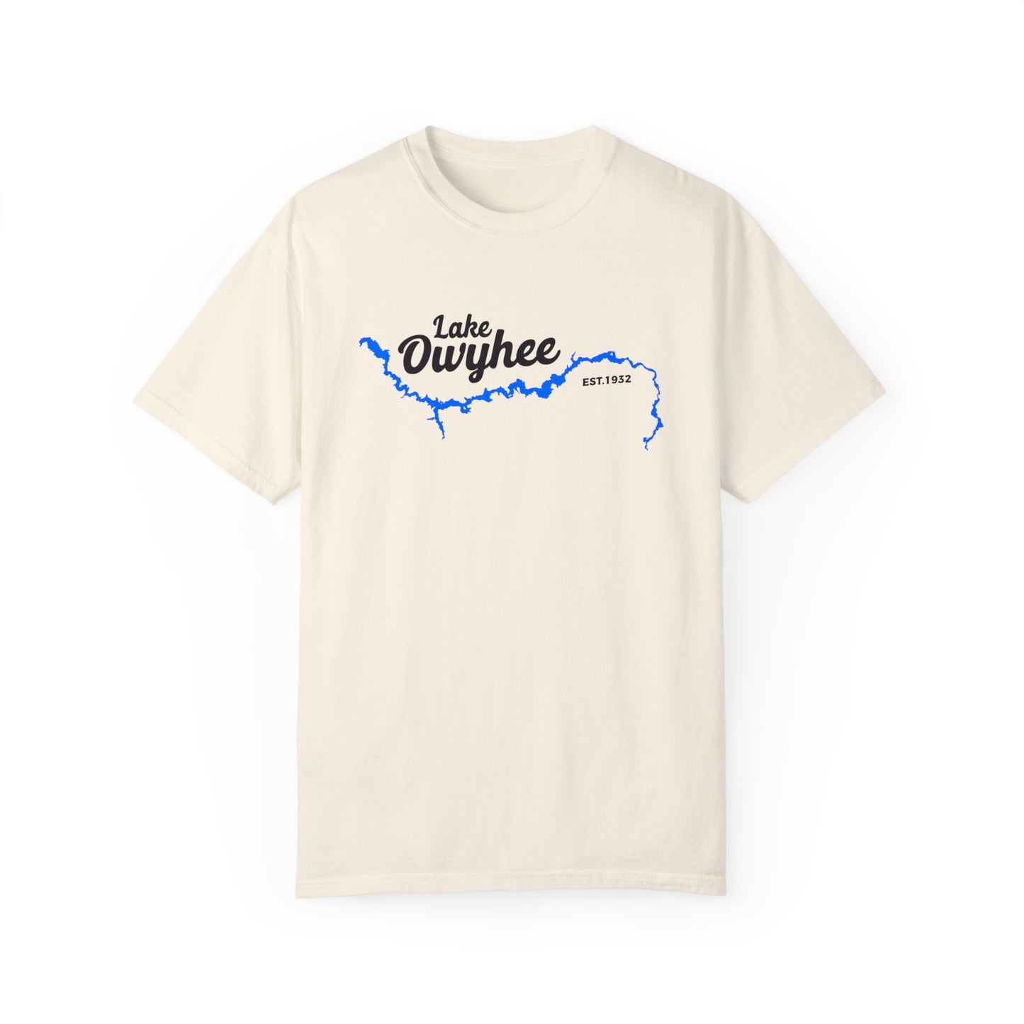 Lake Owyhee Blue Lake Unisex Garment-Dyed T-shirt