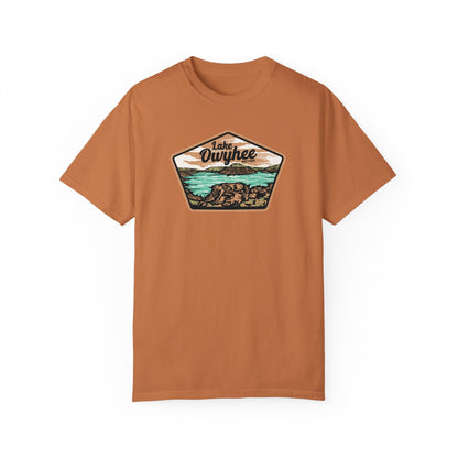 Lake Owyhee Patch Unisex Garment-Dyed T-shirt