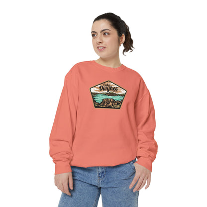 Lake Owyhee Patch Unisex Garment-Dyed Sweatshirt