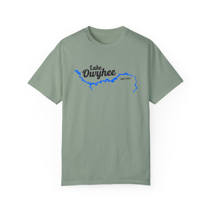 Lake Owyhee Blue Lake Unisex Garment-Dyed T-shirt