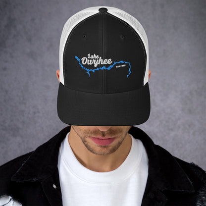 Lake Owyhee Trucker Cap White Lake