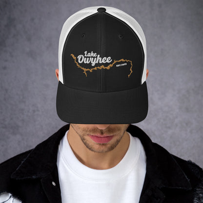 Lake Owyhee Trucker Cap Yellow Lake